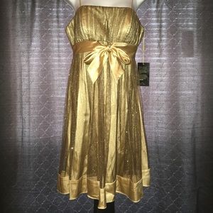 Beautiful gold sparkly dress